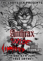 Anthrax - The Lady Luck, Canterbury 6.6.14